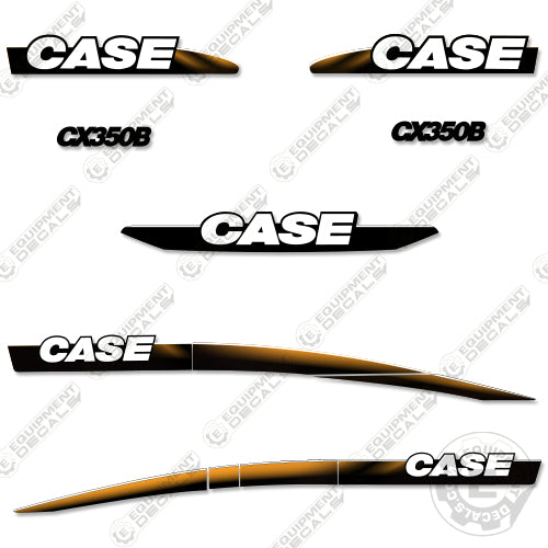 Fits Case CX350B Decal Kit Excavator