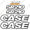 Image of Fits Case SR210 Decal Kit Skid Steer - 3M REFLECTIVE VINYL!