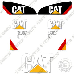 Fits Caterpillar 335FL Decal Kit Excavator