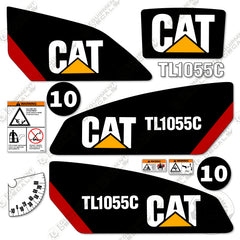 Fits Caterpillar TL1055C Decal Kit Telescopic Forklift