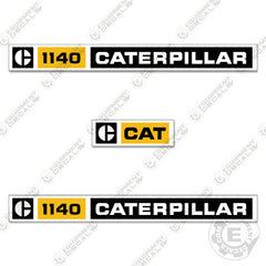 Fits Caterpillar 1140 Decal Kit Diesel Engine