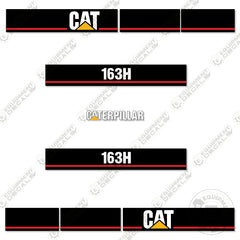 Fits Caterpillar 163H Decal Kit Motor Grader Scraper