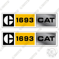 Fits Caterpillar 1693 Decal Kit Diesel Engine