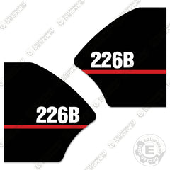 Fits Caterpillar 226B Skid Steer Decal Kit (Side Decals Only)