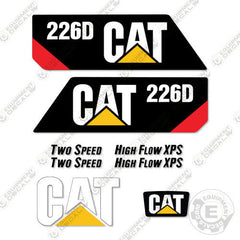 Fits Caterpillar 226D Skid Steer Decals