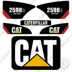 Fits Caterpillar 259B3 2 Speed Decal Kit Skid Steer Equipment Decals