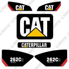 Fits Caterpillar 262C2 2 Speed Skid Steer Decal Kit