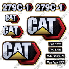 Fits Caterpillar 279C-1 Decal Kit Skid Steer (CUSTOM)