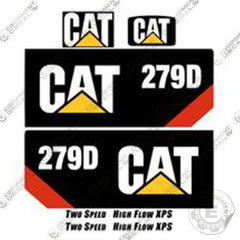 Fits Caterpillar 279D Skid Steer Decal Kit