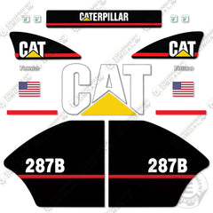 Fits Caterpillar 287 B Decal Kit Skid Steer