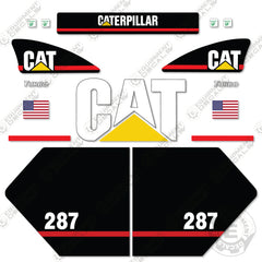 Fits Caterpillar 287 Decal Kit Skid Steer