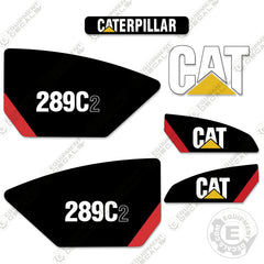 Fits Caterpillar 289C2 Decal Kit Skid Steer