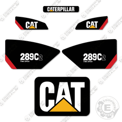 Fits Caterpillar 289C2 Skid Steer Decals Two Speed