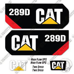 Fits Caterpillar 289D 2014+ Skid Steer Decal Kit