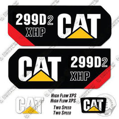 Fits Caterpillar 299D2 XHP Skid Steer Decal Kit