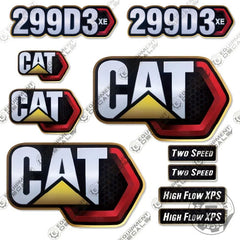 Fits Caterpillar 299D3 XE Decal Kit Skid Steer