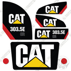 Fits Caterpillar 303.5E CR Decal Kit Mini Excavator