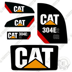 Fits Caterpillar 304E2 CR Decal Kit Mini Excavator