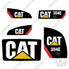 Fits Caterpillar 304E CR Mini Excavator Decals