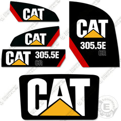 Fits Caterpillar 305.5E CR Decal Kit Mini Excavator