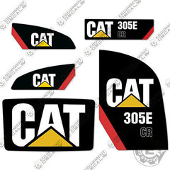 Fits Caterpillar 305 E CR Mini Excavator Decals