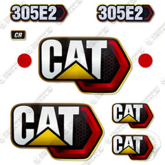 Fits Caterpillar 305E2 Decal Kit Excavator (Next Gen)