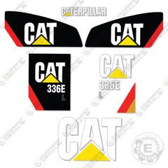 Fits Caterpillar 336EL Decals Hydraulic Excavator