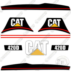 Fits Caterpillar 420 D Backhoe Equipment Decals