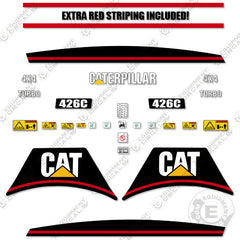 Fits Caterpillar 426C Decal Kit Backhoe (OLDER)