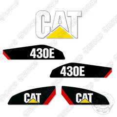 Fits Caterpillar 430E Backhoe Loader Decal Kit