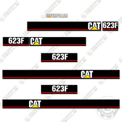 Fits Caterpillar 623F Decal Kit Motor Grader Scraper