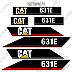 Fits Caterpillar 631E Series 2 Decal Kit Motor Grader Scraper