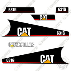 Fits Caterpillar 631G Decal Kit Motor Grader Scraper