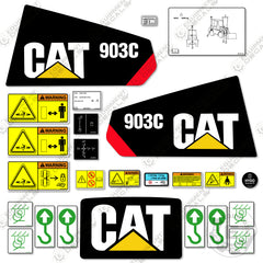 Fits Caterpillar 903C Decal Kit Wheel Loader