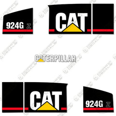 Fits Caterpillar 924GZ Decal Kit Wheel Loader