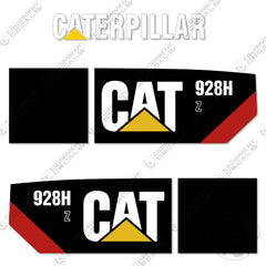 Fits Caterpillar 928H Z Wheel Loader Decal Kit