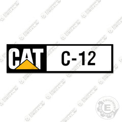 Fits Caterpillar C12 Diesel Engine Decal