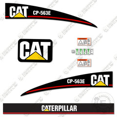 Fits Caterpillar CP563E Decal Kit Vibratory Roller