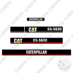 Fits Caterpillar CS-563C Decal Kit Roller