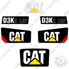 Fits Caterpillar D3K2 LGP Dozer Decal Kit