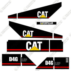 Fits Caterpillar D4G LGP Decal Kit Equipment Decals Dozer