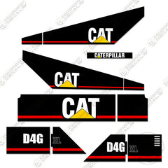 Fits Caterpillar D4G XL Decal Kit Equipment Decals Dozer