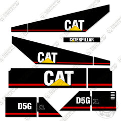 Fits Caterpillar D5G XL Decal Kit Equipment Decals Dozer