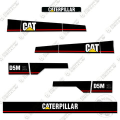 Fits Caterpillar D5M XL Dozer Decal Kit