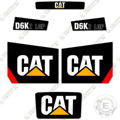 Fits Caterpillar D6K2 LGP Dozer Decal Kit