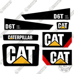 Fits Caterpillar D6T XL Decal Kit Dozer