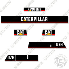 Fits Caterpillar D7H Dozer Decal Kit Series 2