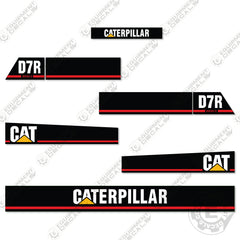 Fits Caterpillar D7R Decal Kit Dozer (Series 2)