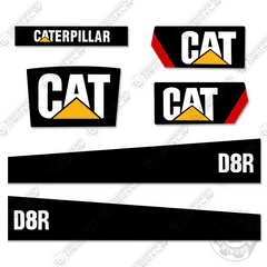 Fits Caterpillar D8R Dozer Decal Kit (2019-2023)