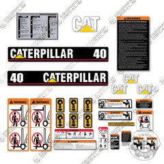 Fits Caterpillar GC20 Forklift Decals